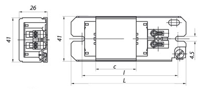 LSI C 7,9,11W / 230V / 50Hz