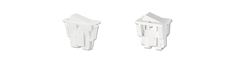 BJB 1 Pole Snap In Fixing With Housing BJB 1 Pole Snap In Fixing With Housing