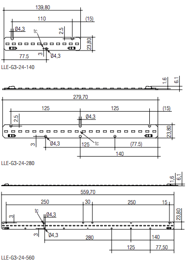STARK LLE G3 24 140-650 / 280-1250 / 560-2400 CLASSIC